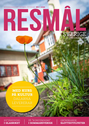 Bild på resemagasinet Resmål Sverige, nummer 1, 2020